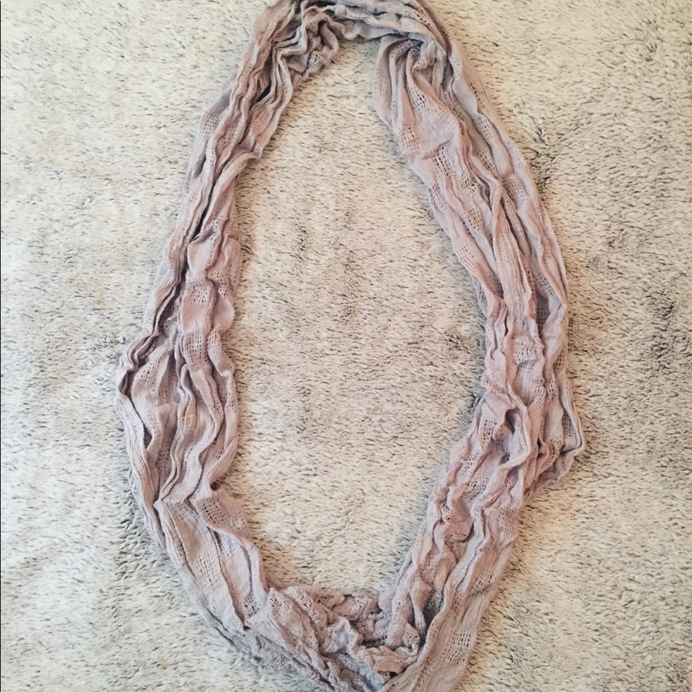 Gray Infinity Scarf - Picture 2 of 3